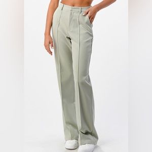 Wide leg trousers